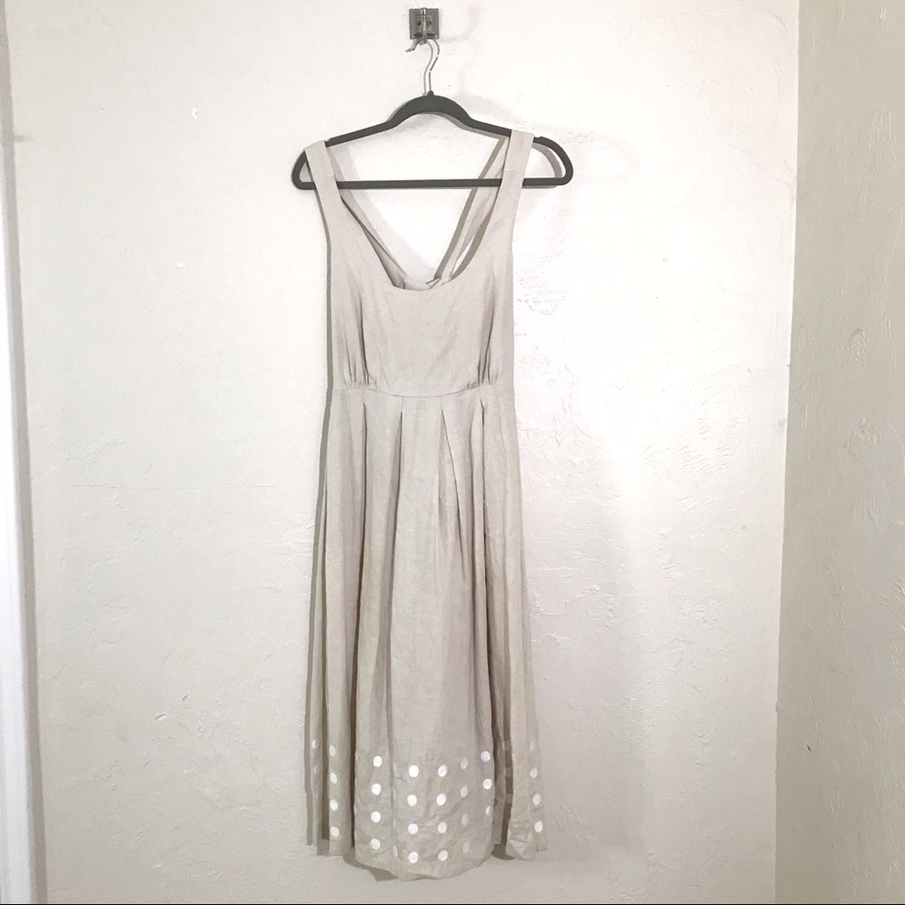 FOR THE REPUBLIC Embroidered Crossback Dress in 12